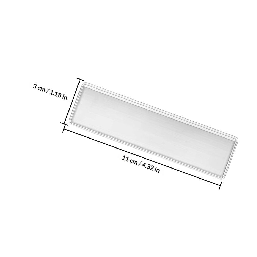 25Pcs Transparent Adhesive Lab - Index Card Holder review and price