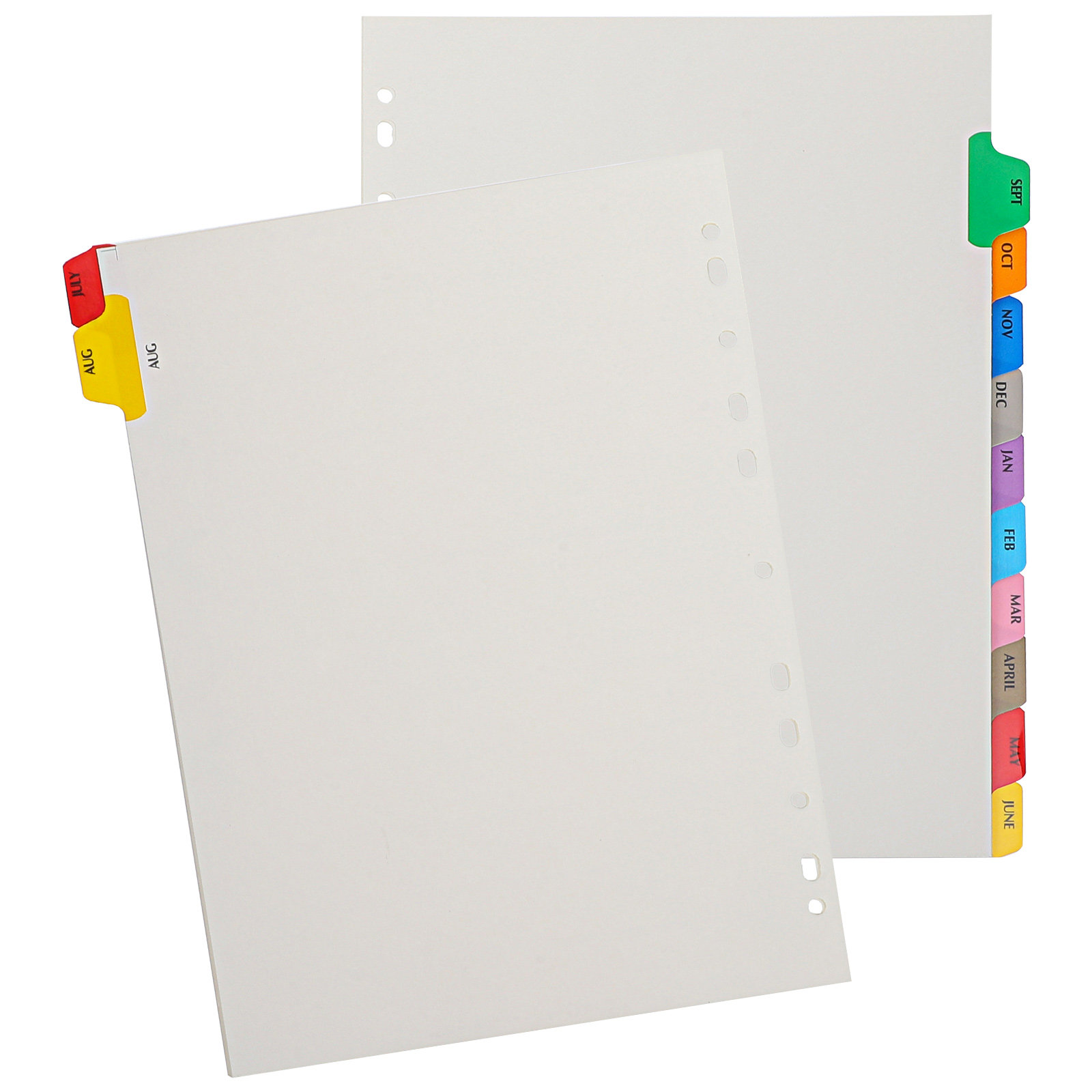 12Sheets Index Binder Dividers - Tab Divider A4 review and price