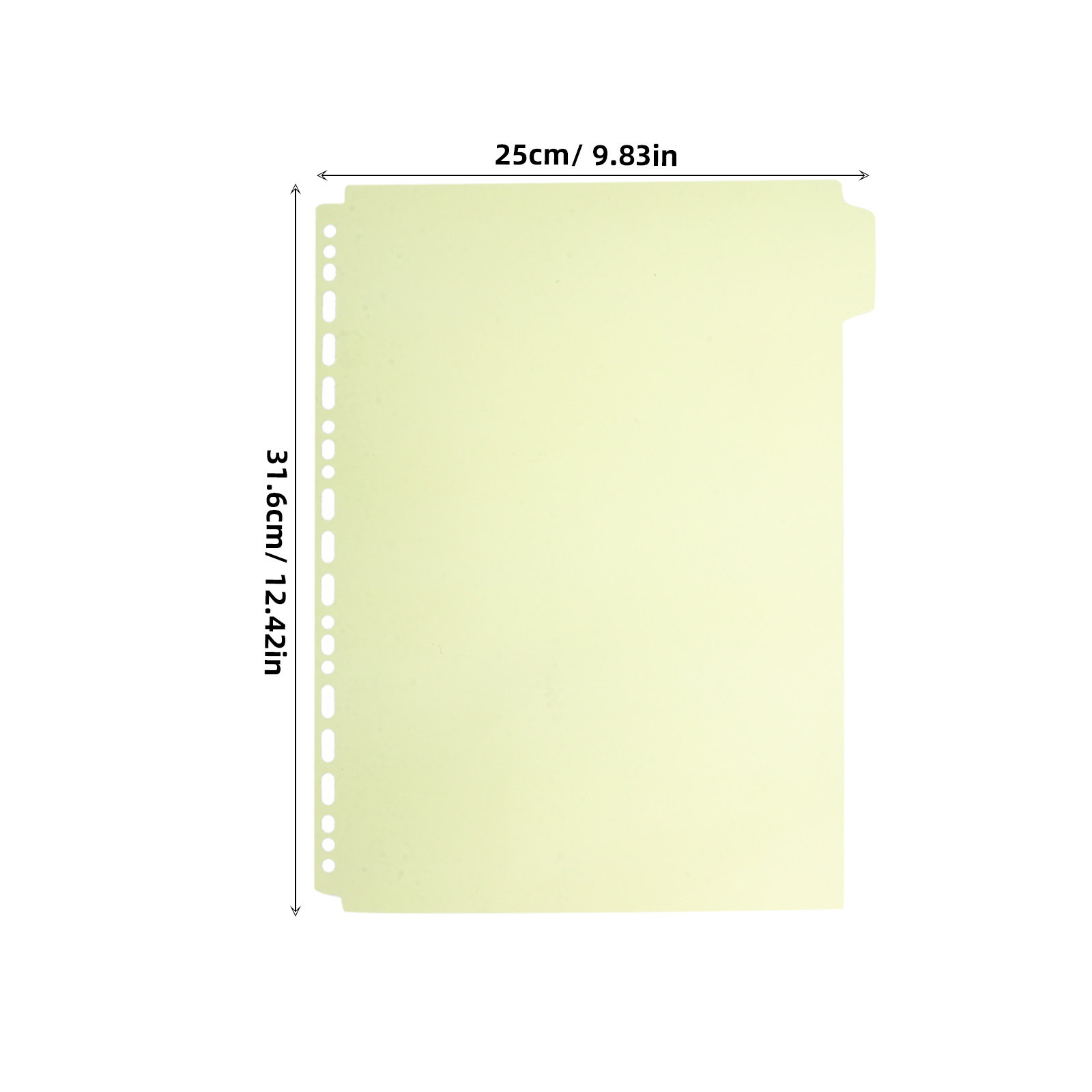 6Pcs File Binder Tabbed Divide - Tab Divider A4 review and price
