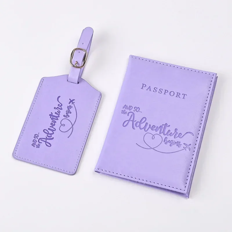 New Purple PU Leather Passport - Index Card Holder review and price