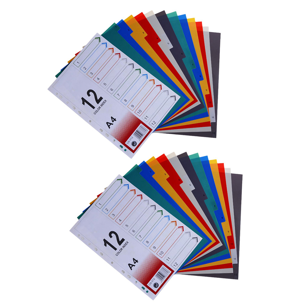2Pcs Index Paper Refills Extra - Tab Divider A4 review and price