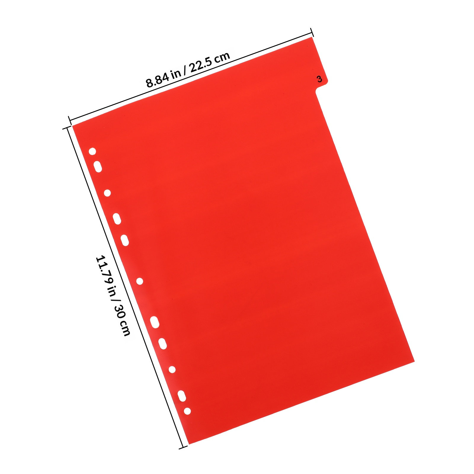 20 Pages A4 Colorful Plastic T - Tab Divider A4 review and price